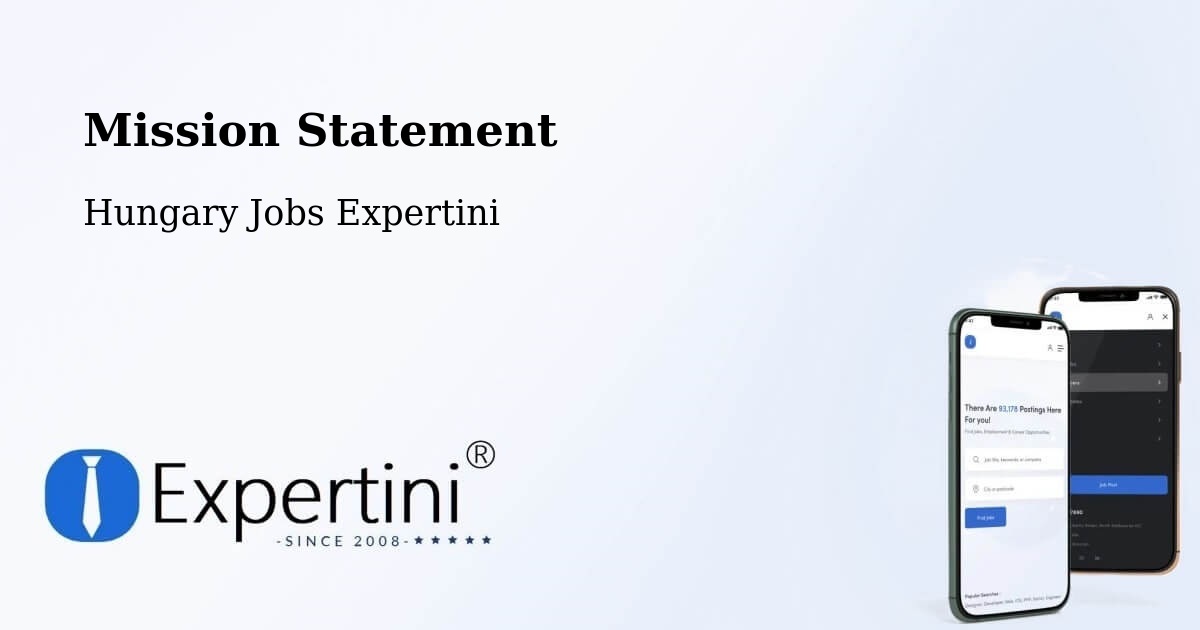 Corporate Mission – Ercsi - Hungary Jobs Expertini